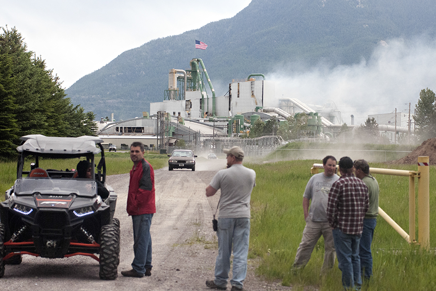 Photos Explosion at Plum Creek Timber Co. Flathead Beacon