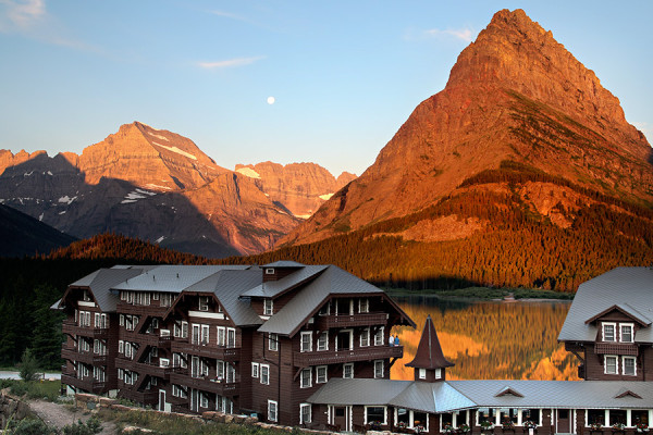 Many Glacier Hotel celebrated its 100th anniversary on July 4. Greg Lindstrom | Flathead Beacon