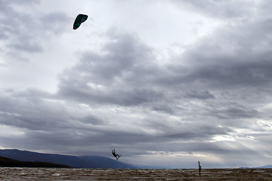 Photos Kiteboarding on Flathead Lake Flathead Beacon