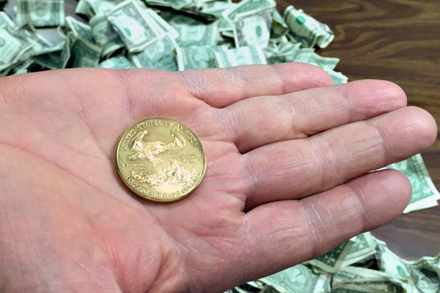Salvation Army Volunteers Find Rare Gold Coins in Donation Bucket - Flathead Beacon