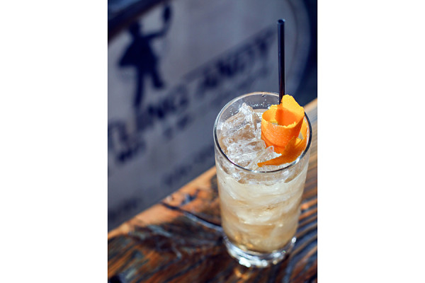 The Russell cocktail from Whistling Andy Distilling in Bigfork on Feb. 3, 2016. Greg Lindstrom | Flathead Beacon
