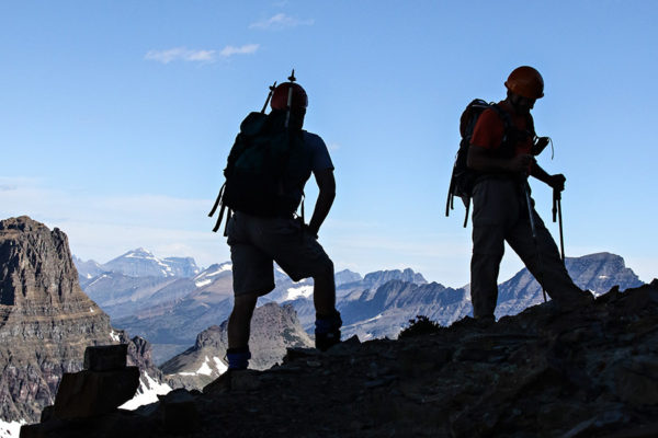 Members of the Glacier Mountaineering Society climb Reynolds Mountain on July 22, 2016. Greg Lindstrom | Flathead Beacon