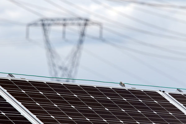 Flathead Electric's Solar Utility Network, pictured Aug. 23, 2016. Greg Lindstrom | Flathead Beacon