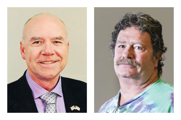 House District 10 candidates Mark Noland, left, and James Swanson. Courtesy Photos