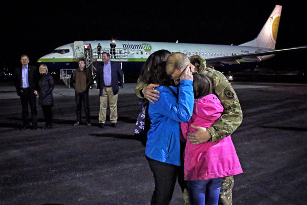 An Emotional Homecoming for the 495th