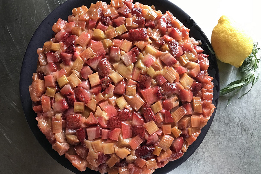 Backyard Citrus Upside-Down Cake Recipe