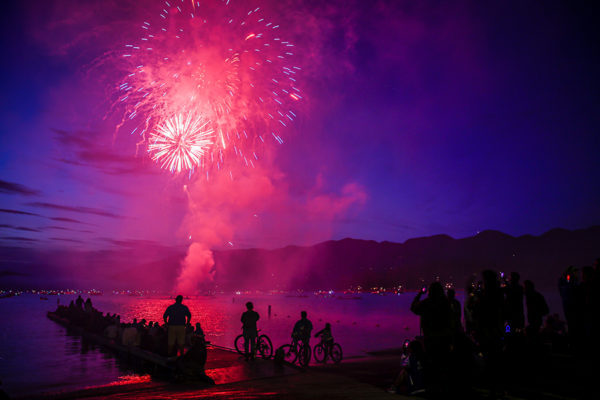 Photos: Fireworks Over Whitefish Lake