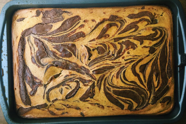 Pumpkin Cream Cheese Brownies