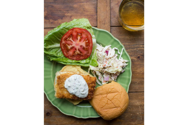 Halibut Fried Fish Sandwich