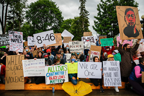 Photos: Kalispell Protest