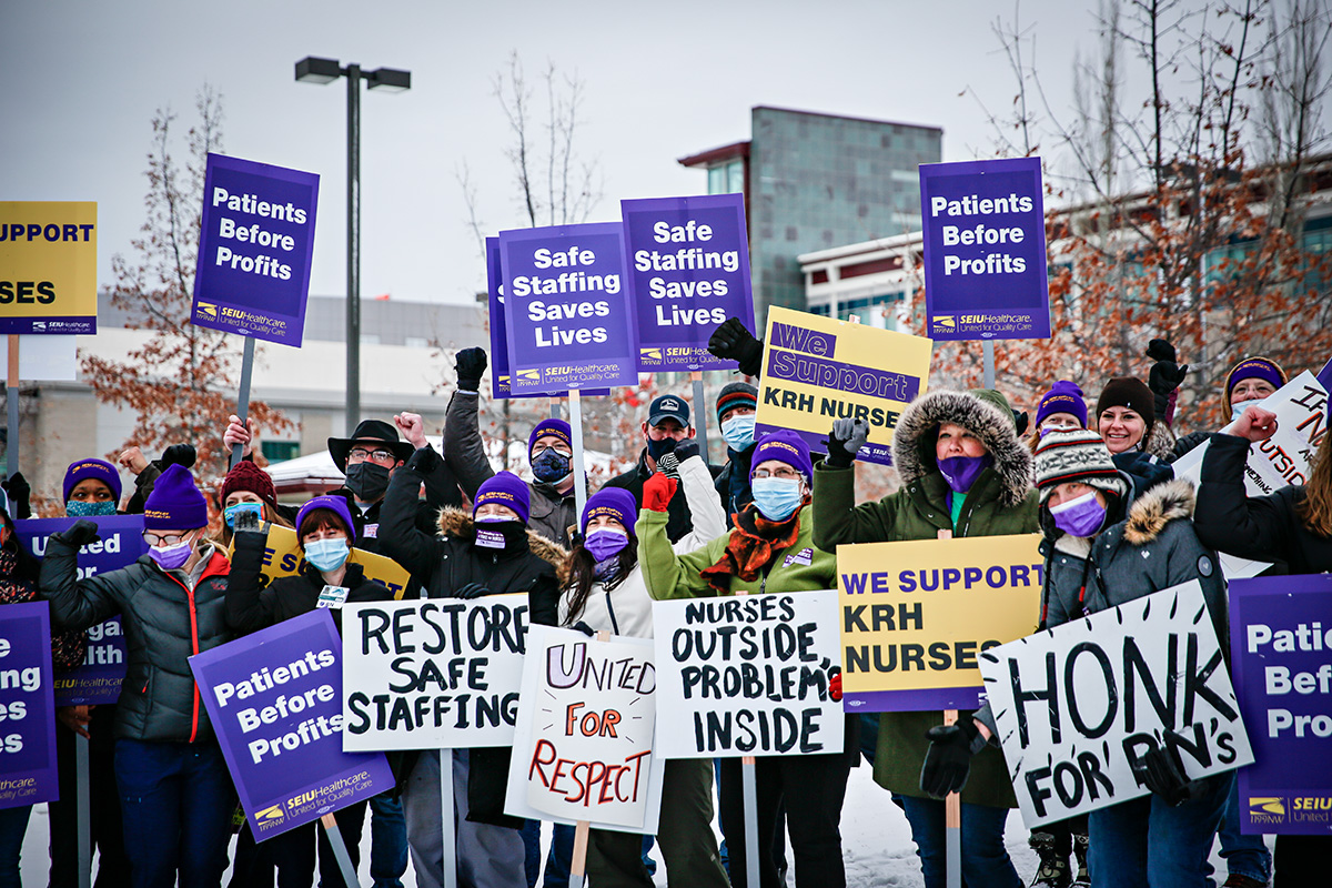Logan Health Authorize Three-Day Unfair Practice Strike - Flathead Beacon