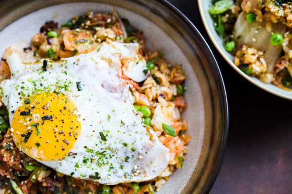 Kimchi and Bacon Fried Rice