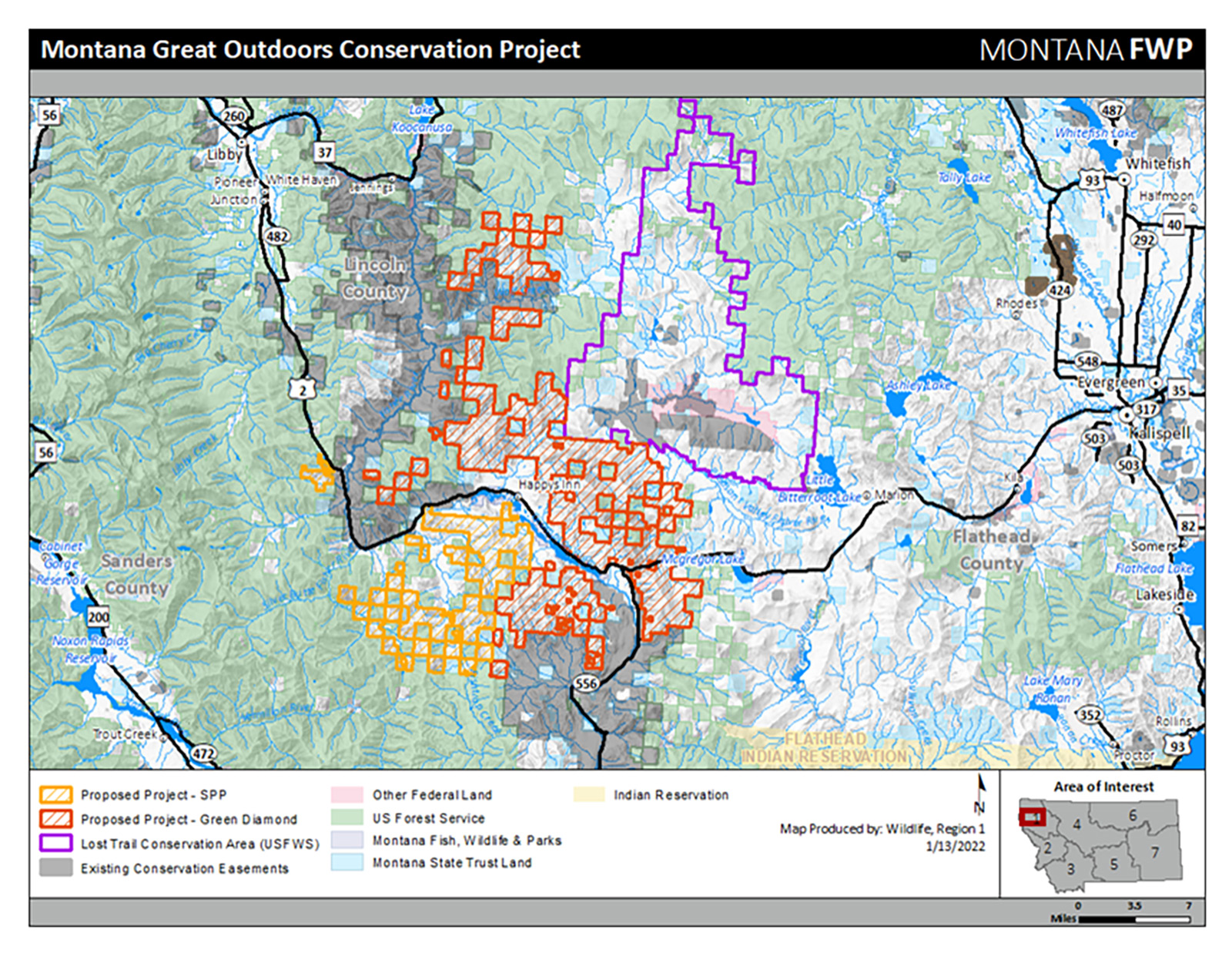 FWP Begins Analysis of Public Lands Project in Northwest Montana
