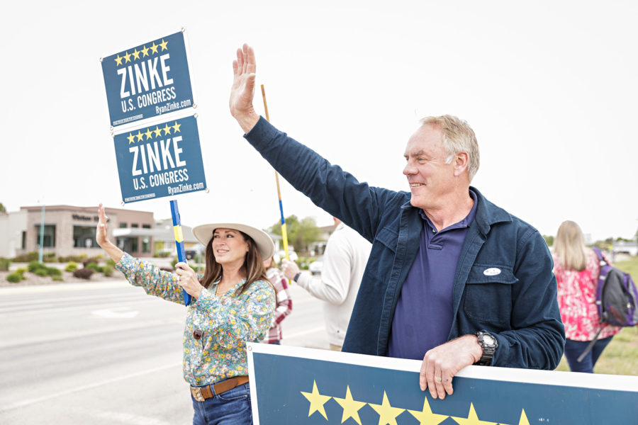 Zinke’s Trump Cabinet Days Shape Montana Race for U.S. House