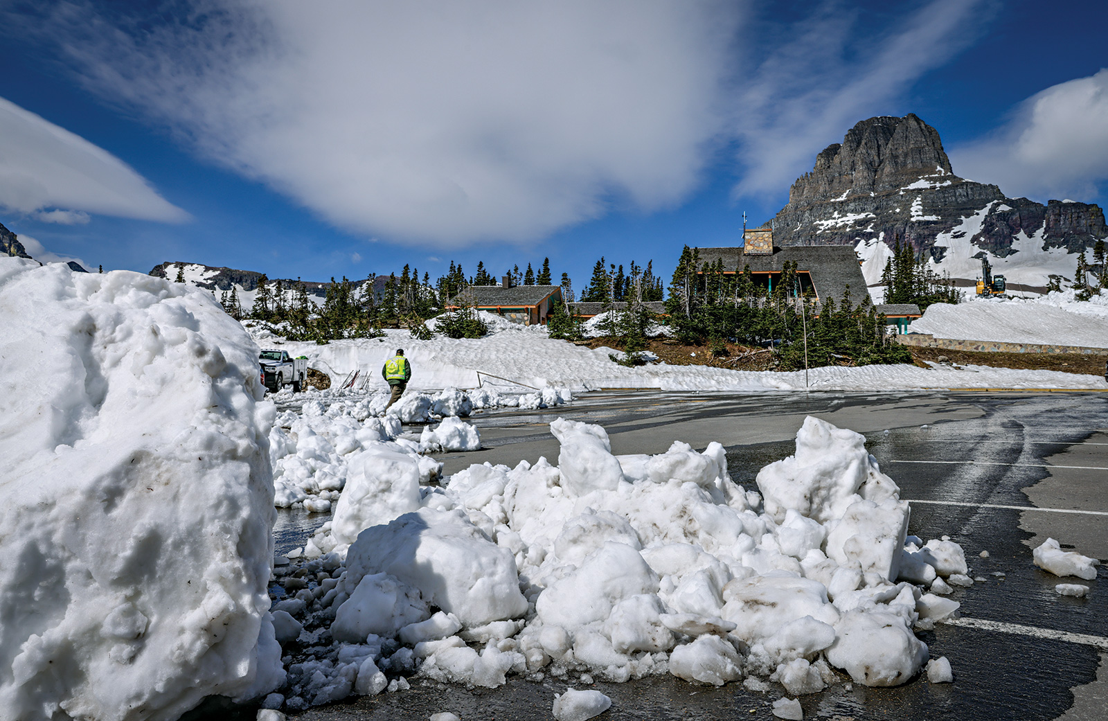 Plowing GoingtotheSun Road 2022 Flathead Beacon