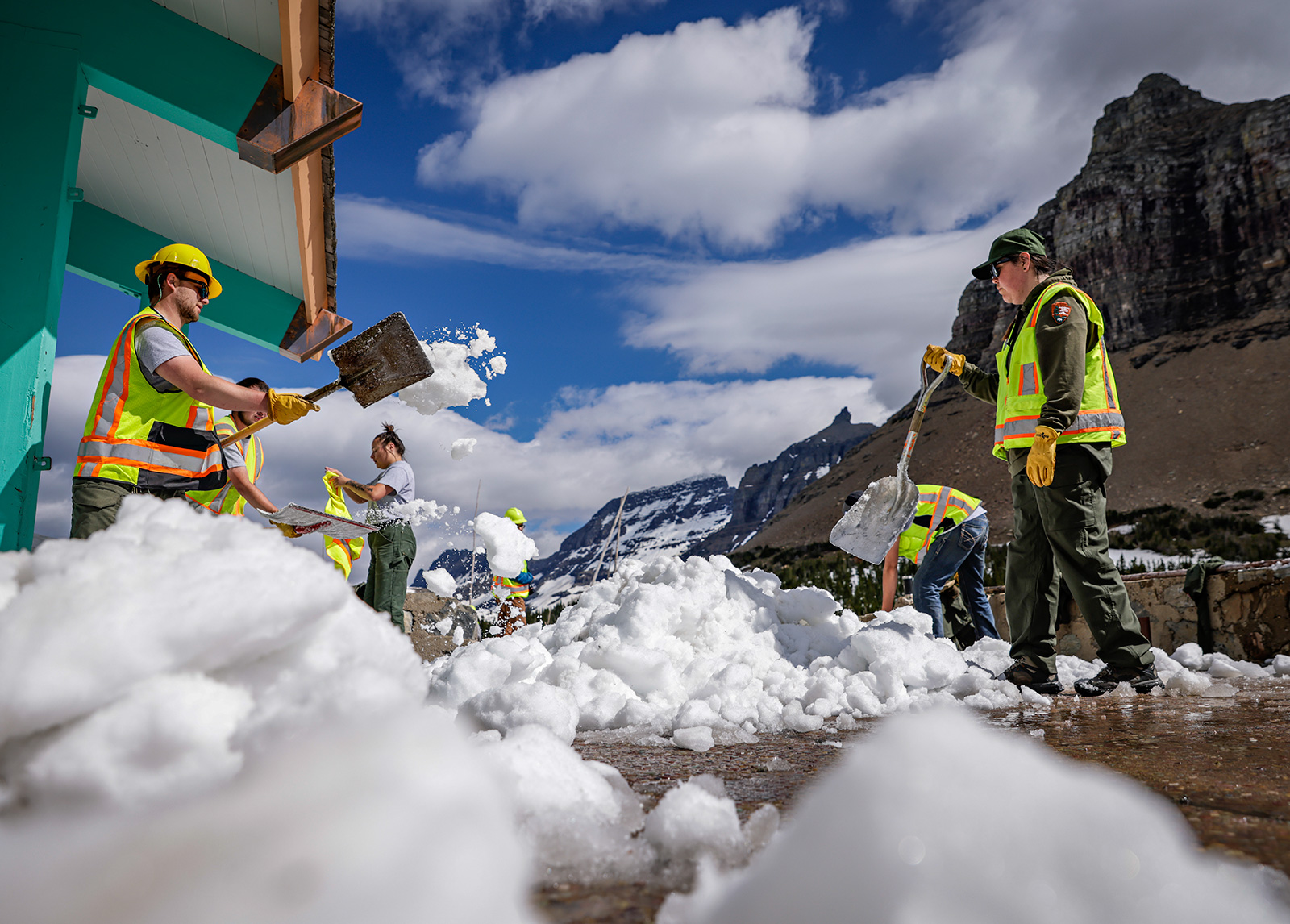 Plowing GoingtotheSun Road 2022 Flathead Beacon