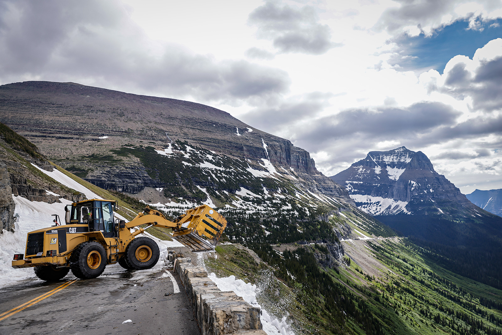 Plowing GoingtotheSun Road 2022 Flathead Beacon