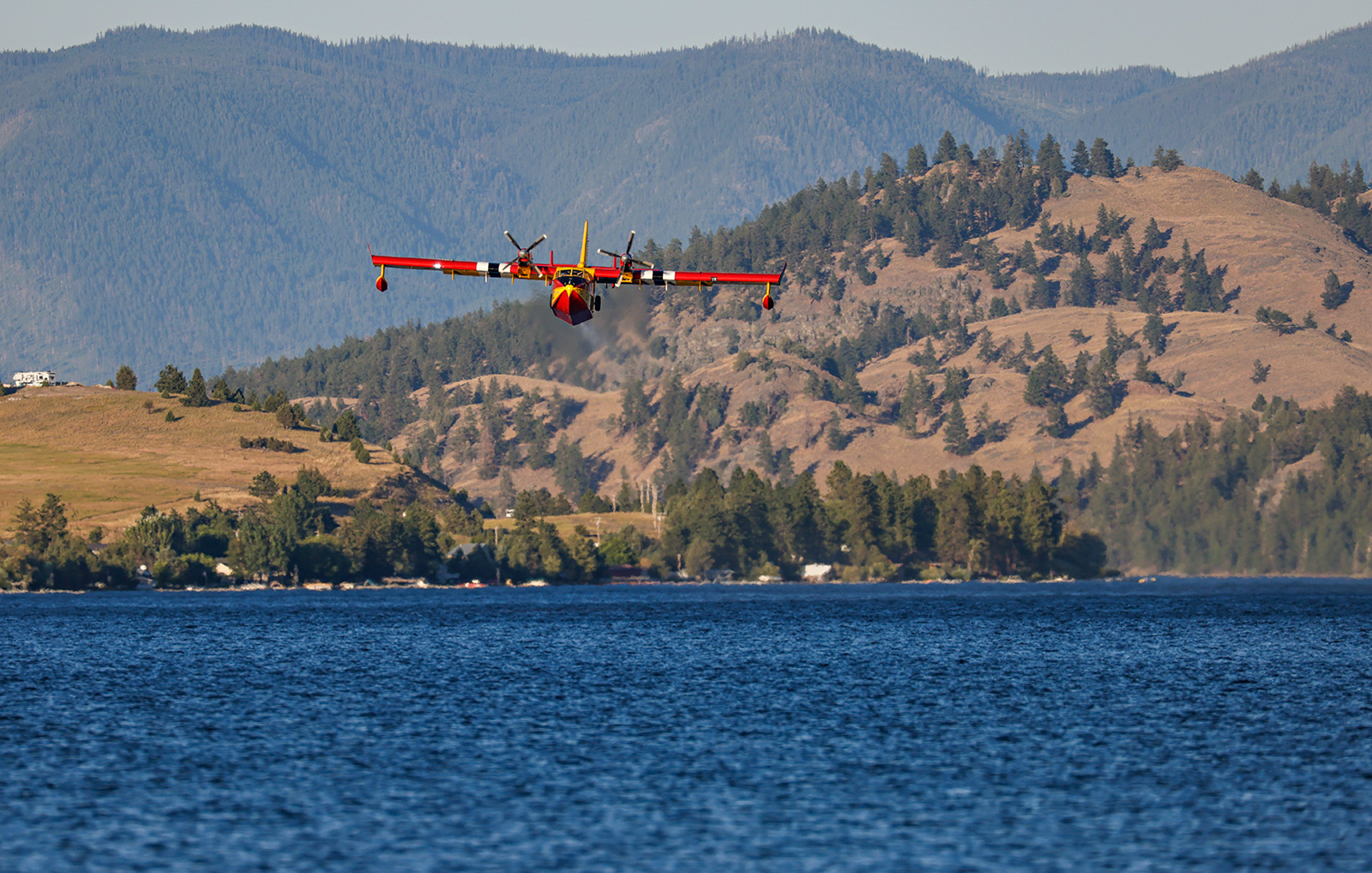 Firefighters, Aided by 600,000 Gallons of Water Air Drops, Slow the Elmo Fire - Flathead Beacon