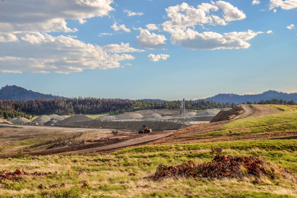 Mine work at Westmoreland's Rosebud Mine near Colstrip. Coal production leads Montana as a source of greenhouse gases, which are at the heart of the landmark climate case.
