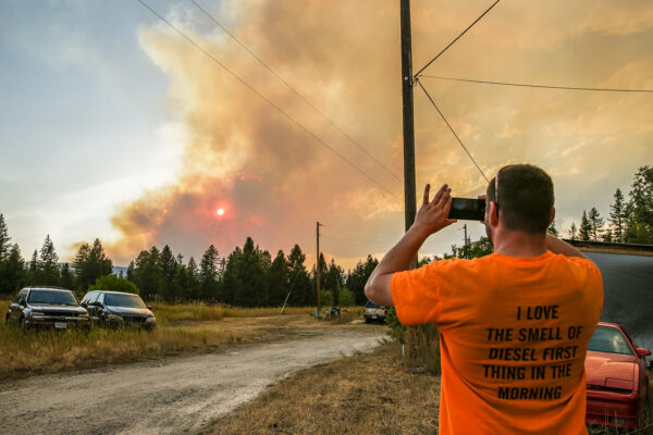 East Fork Fire Flathead Beacon