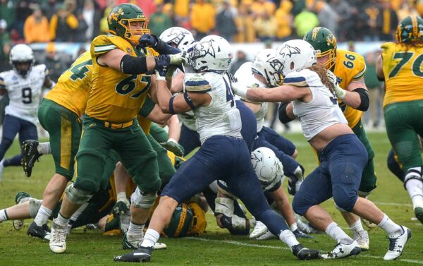 North Dakota State Bison Set Up Another Meeting with Montana State Bobcats in FCS Playoffs