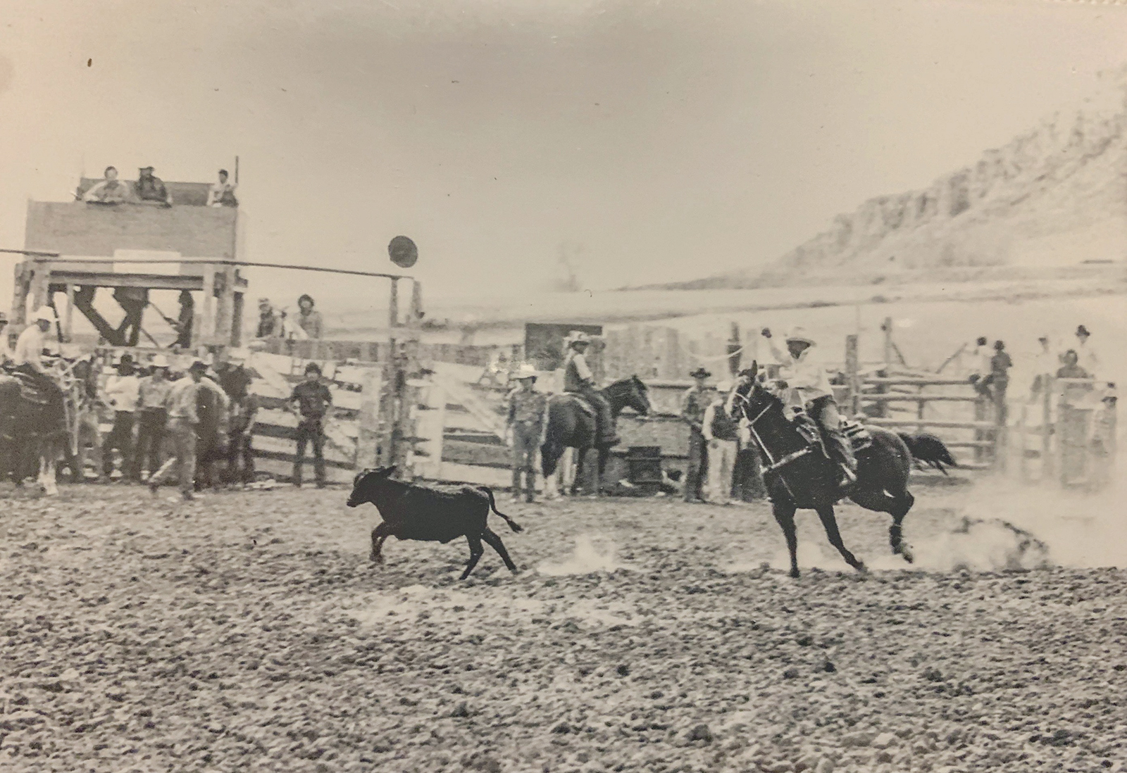 Historic image of Hell’s Half Acre Rodeo on the Blackfeet Reservation ...