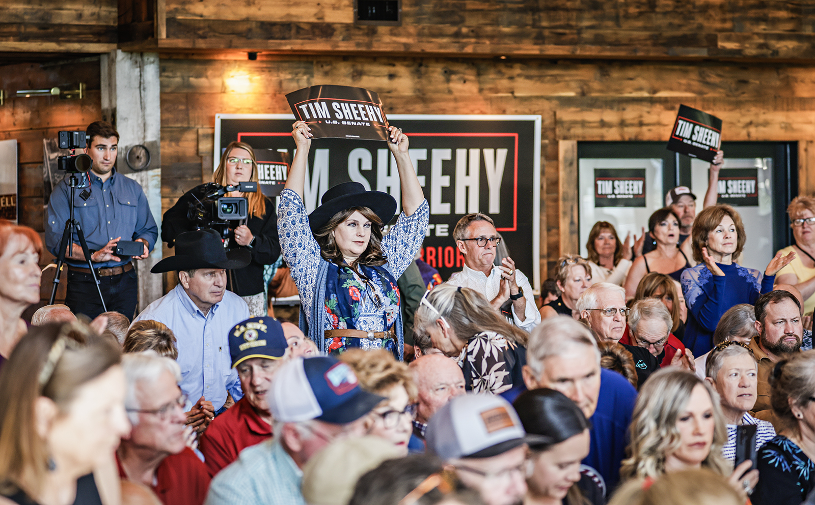 Sheehy Takes Aim At Democratic Establishment Tester During Kalispell Rally Flathead Beacon