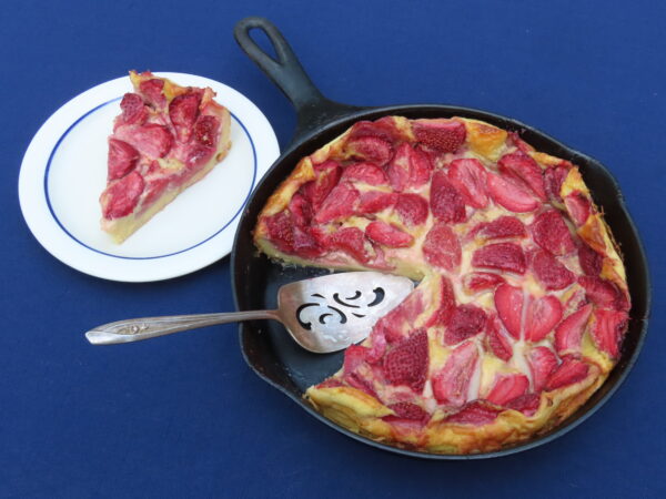 Strawberry Clafouti (Pudding Cake)