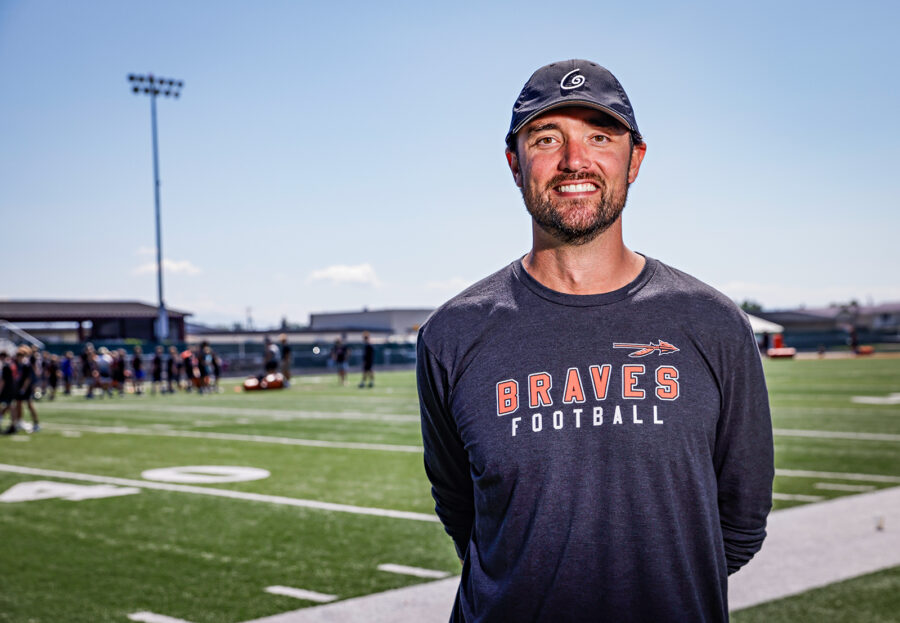 At ‘Win the Day’ Football Camp in Kalispell, Former NFL QB Brock Osweiler Gets Back to His Roots