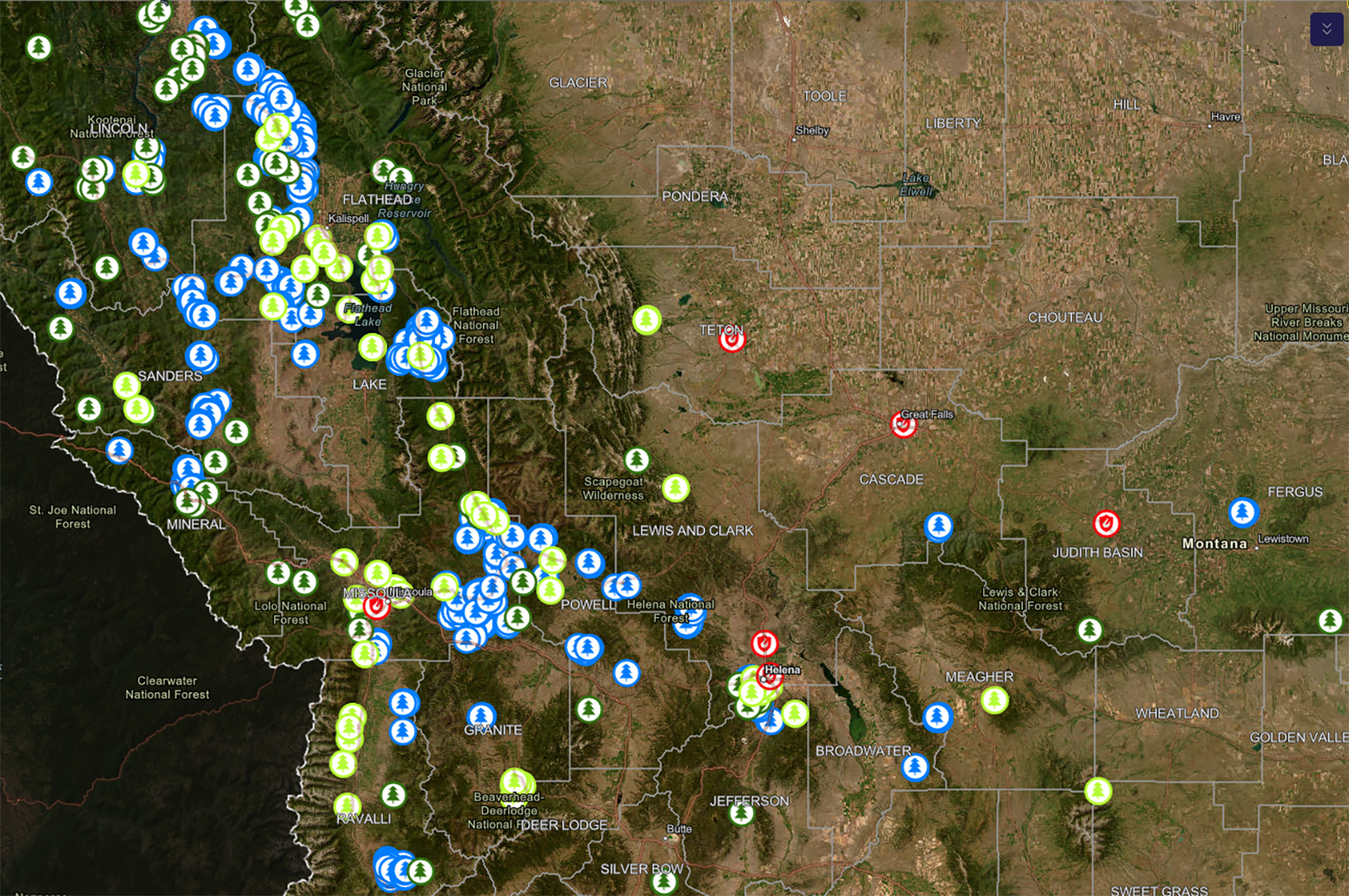 Montana Department of Natural Resources and Conservation Launches Forest Management Dashboard