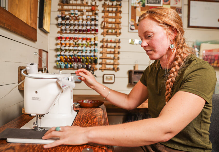 The Past Meets the Present at Needle and Axe Off-Grid Threadworks