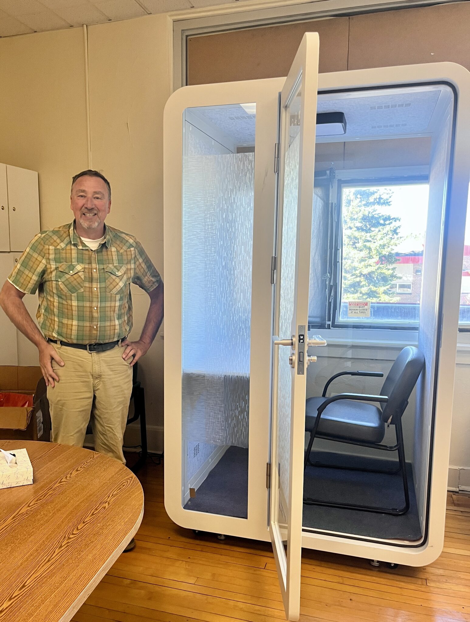 Shhh! Browning Public Schools Install Mental Health Hush Pods ...