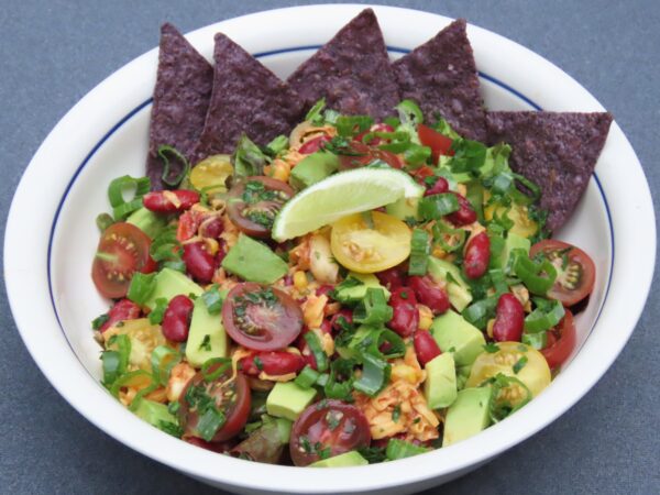 Meatless Taco Salad