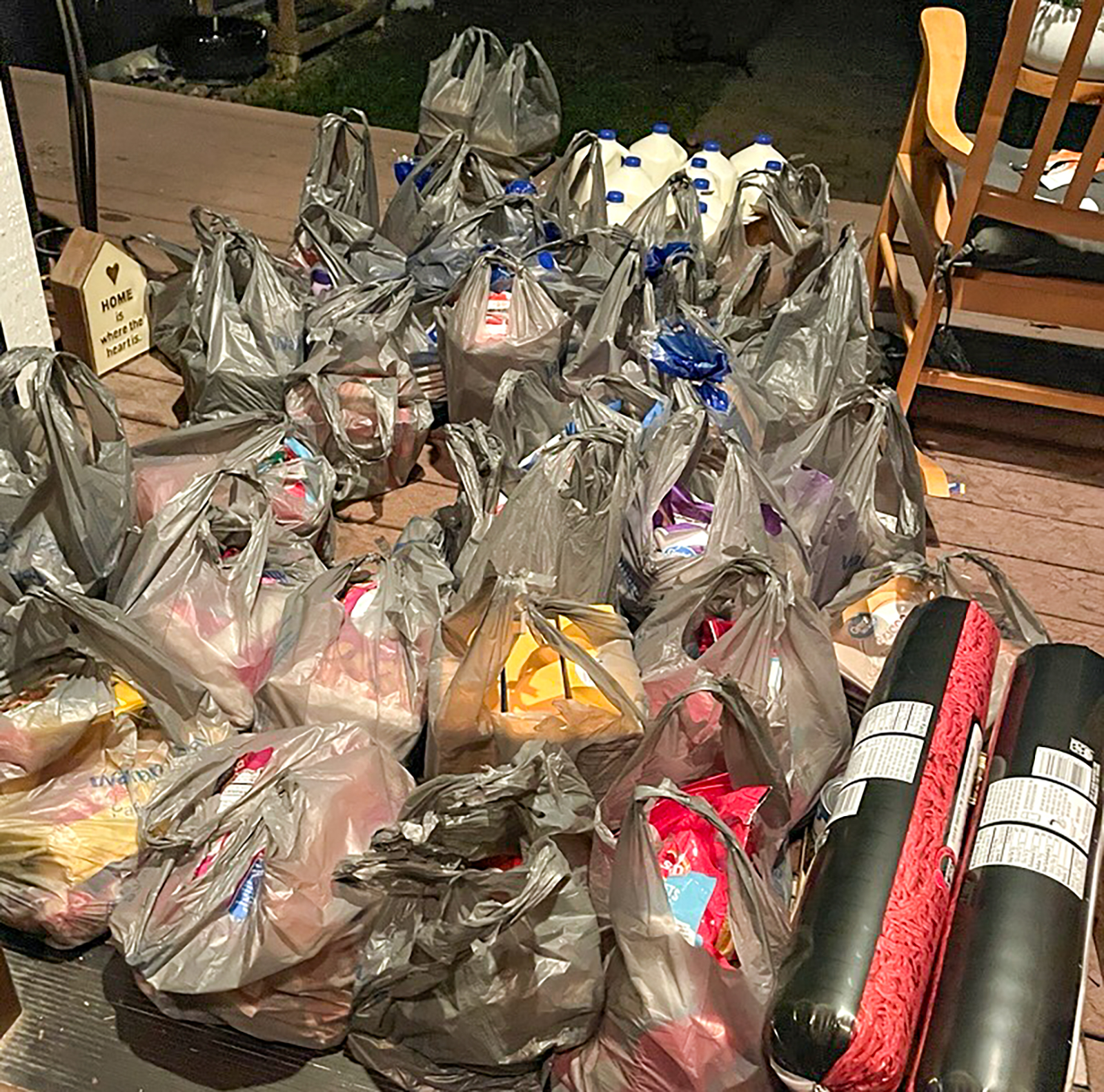 Food gathered by Flathead Valley Giving Table. Courtesy image ...