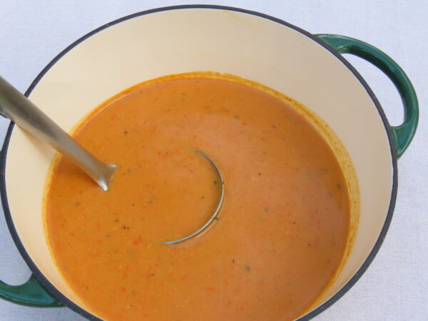 Quick Tomato Juice Soup