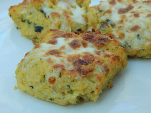 Cheese-Topped Baked Polenta