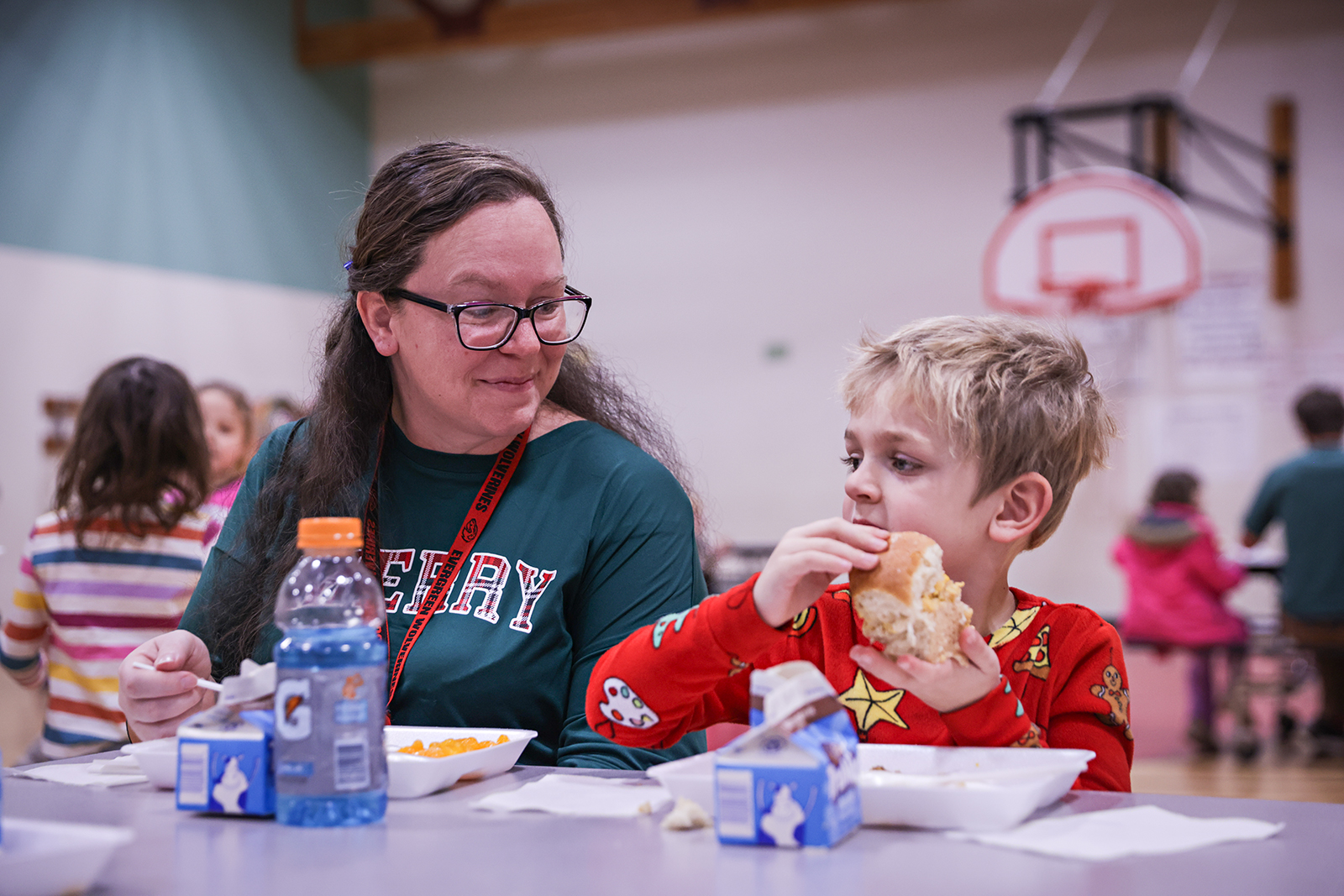 Evergreen Schools’ Lunch with Students Program Helps District Make a Difference for Student Mental Health