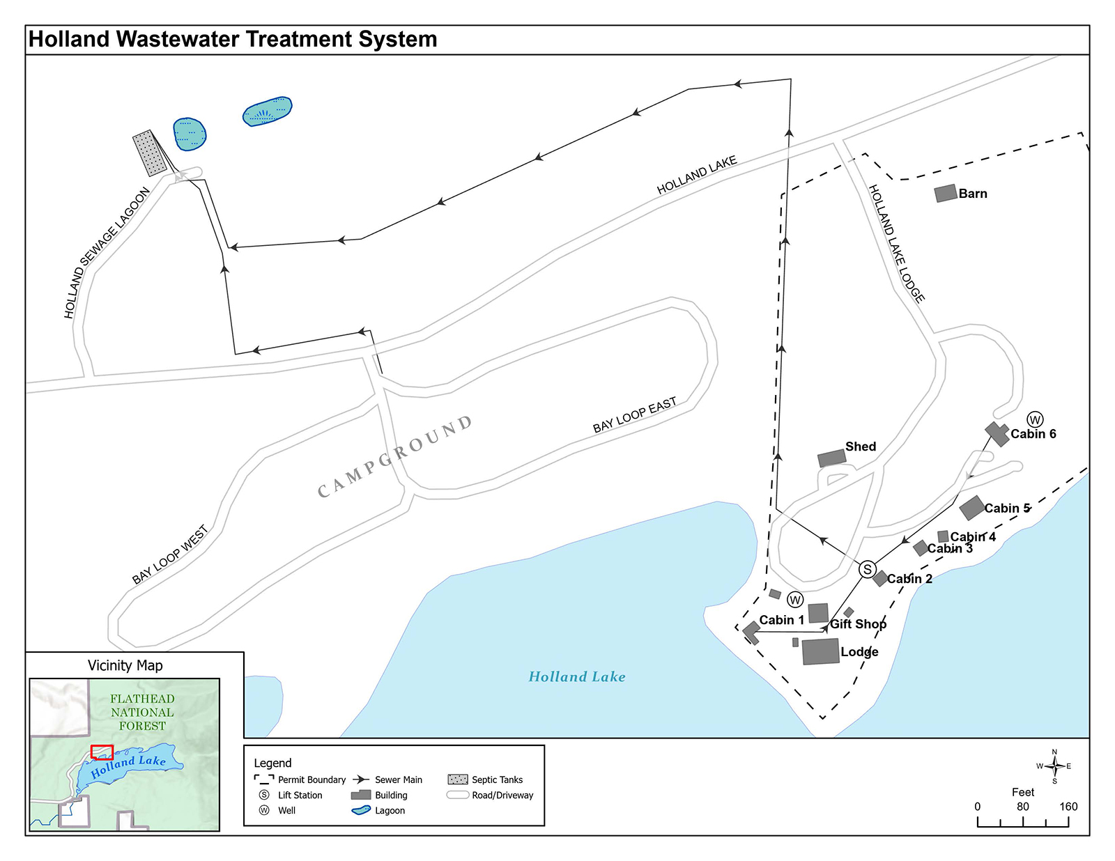 Forest Service Approves Scaled-back Wastewater Facility at Historic Holland Lake Lodge