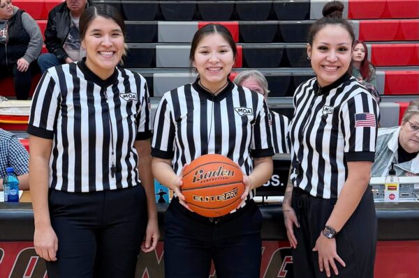 Blackfeet Referees Make History in First Game Officiated by All-Women Crew