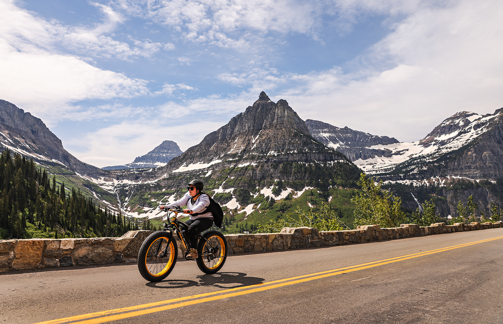 Biking and E-Biking the Sun Road - Flathead Beacon