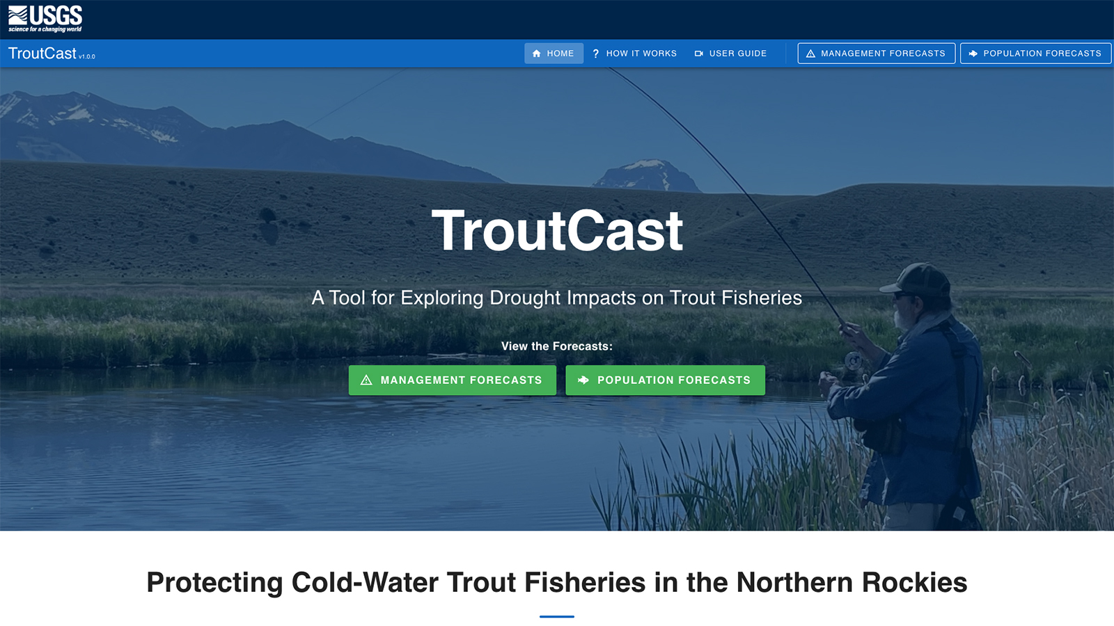 TroutCast Delivers Drought Forecasts for Montana’s Blue-Ribbon Rivers