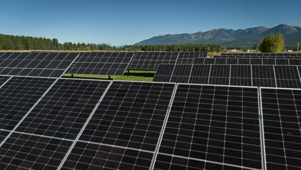 Flathead Electric Cuts Ribbon on Newest Community Solar Array, First Paired With Battery Storage