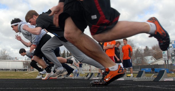 Track Athletes Prep for State Meets