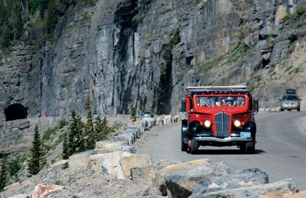 Glacier Modifies Contract to Save Red Bus Fleet