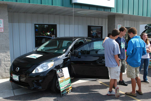 Glacier High School Student Wins New Car