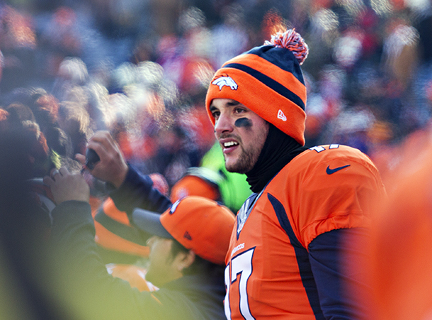 Osweiler, Other NFL Players Huddle Up for Winter Classic