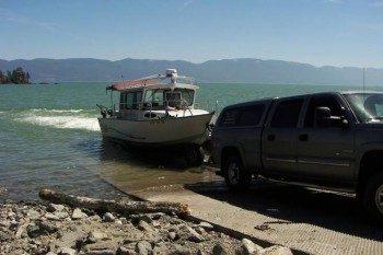 West Shore State Park Boat Ramp Extended