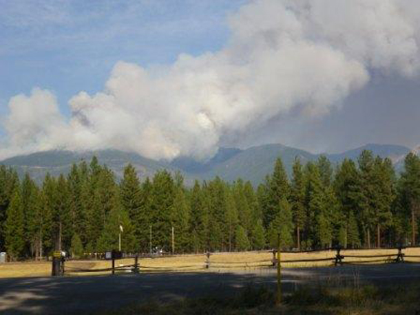 Condon Mountain Fire Flares Up to 3,300 Acres