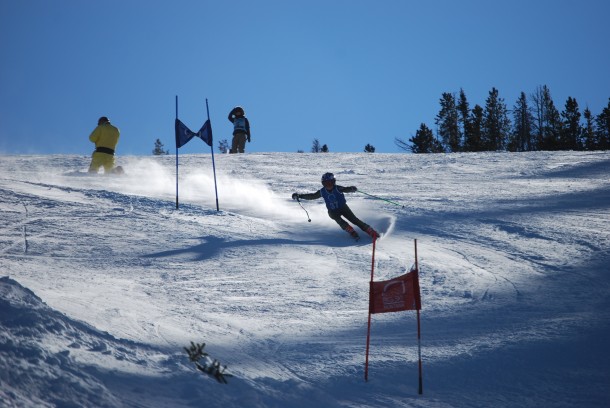 Ski Teams Race to Success at Big Sky Slaloms