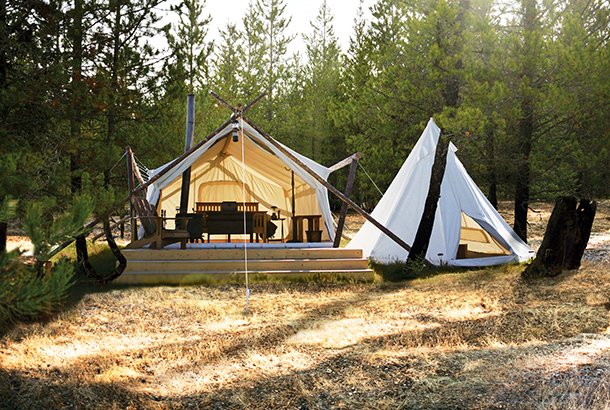 Adding Luxury to the Camping Experience